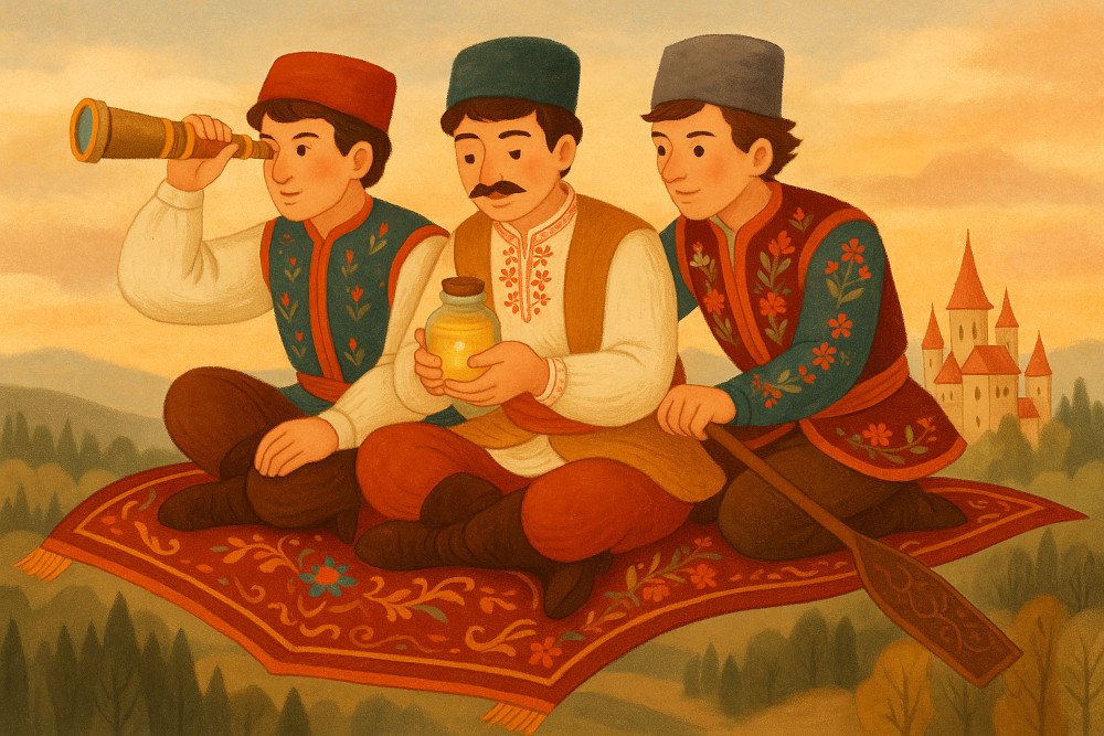 Kisah Tiga Peminang Putri